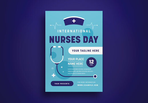 International Nurse Day Flyer Layout