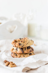 Malted Milk Chocolate Chip Cookies 