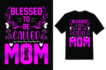 Mother day t-shirt design eps file