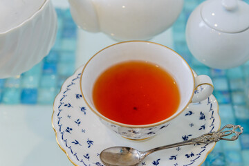 紅茶　ティータイムのイメージ
