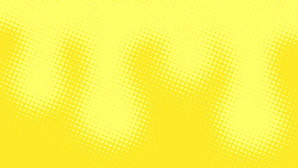 Superhero pop art background lime yellow color in retro comic book style, fun dotted background, vector illustration eps10