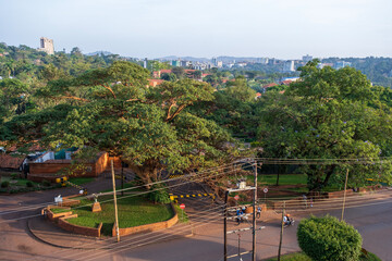 Kampala skyline