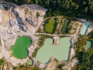 White clay quarry