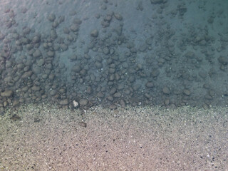 mediterranean coast aerial view
