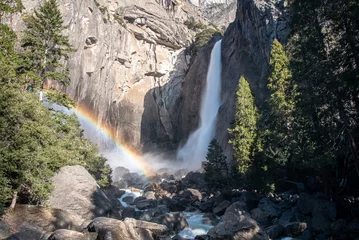 Foto op Aluminium Lower Yosemite Falls © BinkPhotography