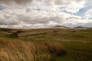 landscape with clouds