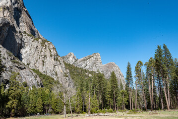 Three Brothers and the valley