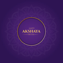 happy akshaya tritiya festival Social Media Post
