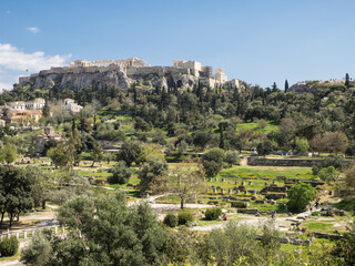Fototapeta na wymiar Athen - Akropolis