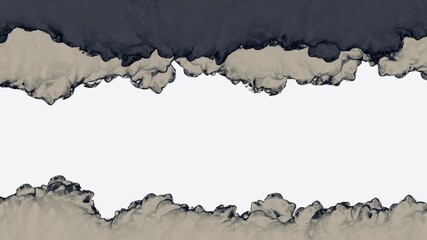 Monochrome contrast smoke texture background, alcohol ink technique, gray accent, graphic base for text with free white copy space, minimal hand painted artwork, minimal, original wallpaper, 
