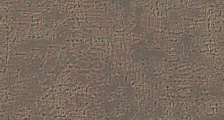 The texture of a seamless wall of sand and rubble.