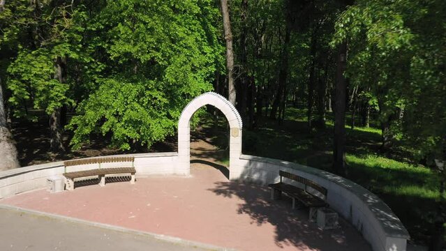Manor-park Complex Gatowski-Poklevsky-Kozell Estate On Bank Of River Dobosna. Krasny Bereg Red Beach. Zhlobin district. RED BEACH VILLAGE. The city Krasnyj bereg. 