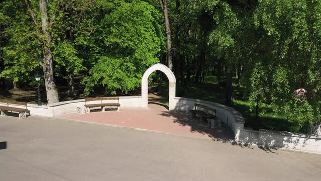 Manor-park Complex Gatowski-Poklevsky-Kozell Estate On Bank Of River Dobosna. Krasny Bereg Red Beach. Zhlobin district. RED BEACH VILLAGE. The city Krasnyj bereg. 