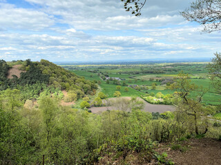 A view of the Cheshire Countryside at Peckforton