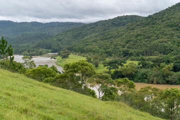 Fototapeta na wymiar Apiúna - Santa Catarina - Rio Itajaí-Açu