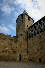 Obraz premium Views from the historical fortified city of Carcassonne, France