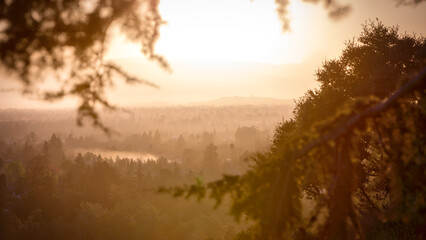 Sunrise in the Mountains