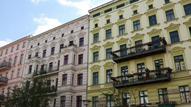 historical buildings in berlin germany 30fps 4k video
