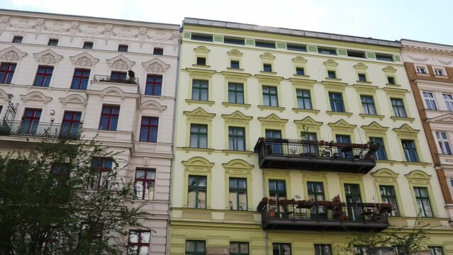 gendarmenmarkt place and buildings berlin germany 25fps 4k video