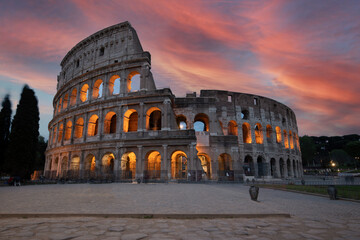 Fototapeta na wymiar Colosseo of Rome