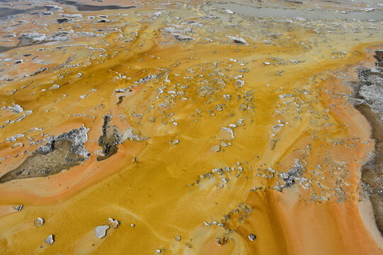 Geothermal Feature in Yellowstone