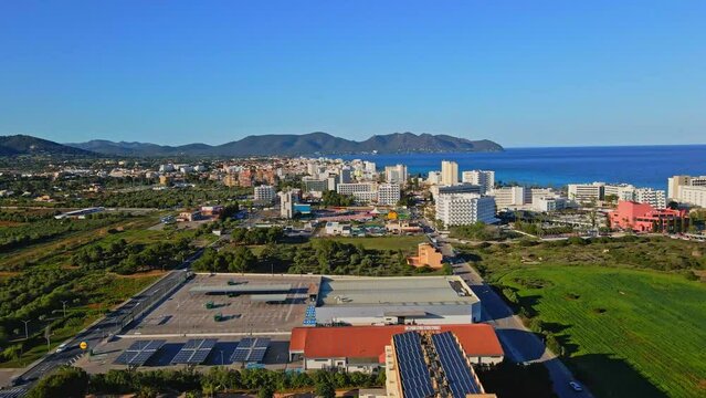 Aerial Video of Cala Millor, Mallorca