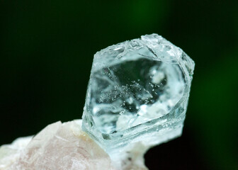 
aquamarine mineral specimen stone rock geology gem crystal