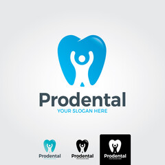 Dental logo template - vector