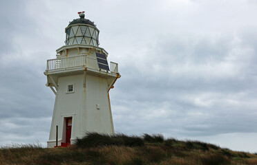 Waipapa Point lighthouse - Cape Reinga - New Zealand