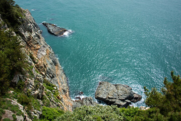 태종대에서 본 바다 풍경