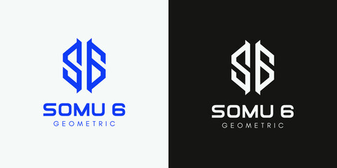 S6 logo, shield, security, Letter S, Letter 6, monogram, letter mark, symbol, technology, security, internet, tech, shield, text logo