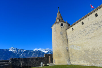  Château d’Aigle im Schweizer Kanton Waadt