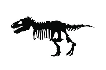 The dinosaur bones concept. Very suitable for symbol, logo, company name, brand name, personal name, icon and many more.
