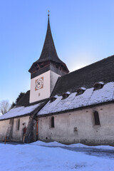 Reformierte Kirche Saint-Nicolas de Myre in Rougemont VD im Bezirk Riviera-Pays-d’Enhaut im...