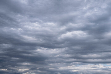 Obraz premium dramatic sky and gray clouds before the storm