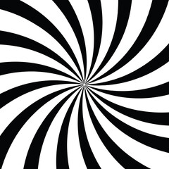 black and white swirl