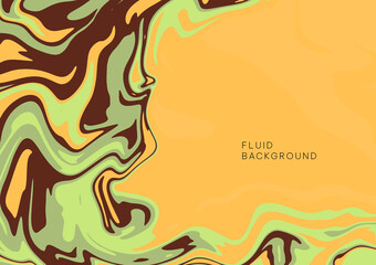 Abstract background fluid color