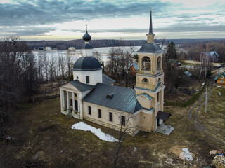 Russia,Moscow region, the Church of the Smolensk Icon of the Mother of God in the village of Staroe Selo.