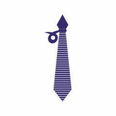 Necktie vector icon