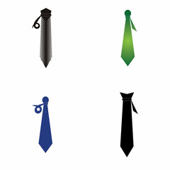 Necktie vector icon