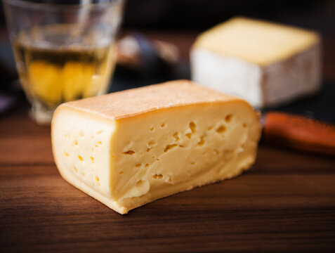 Mahon Spanish Cows Milk Cheese on Paper