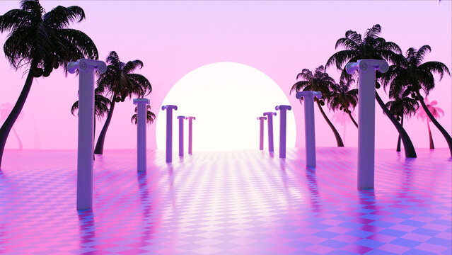Vaporwave Aesthetics 