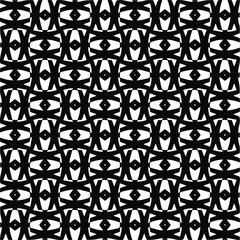 Vector monochrome pattern, Abstract texture for fabric print, card, table cloth, furniture, banner, cover, invitation, decoration, wrapping.seamless repeating pattern.Black and 
white color.