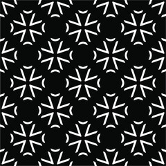 Vector monochrome pattern, Abstract texture for fabric print, card, table cloth, furniture, banner, cover, invitation, decoration, wrapping.seamless repeating pattern.Black and 
white color.