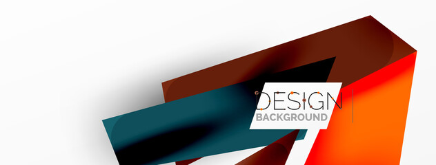 Background color abstract overlapping lines. Minimal composition vector illustration for wallpaper banner background or landing page