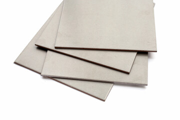 Floor tiles on white background.