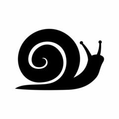 snail silhouette logo © joko