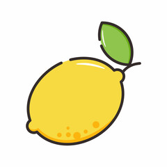 illustration of lemon