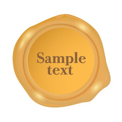 リアルなシーリングワックス。封筒飾り。ビンテージ。アンティーク。