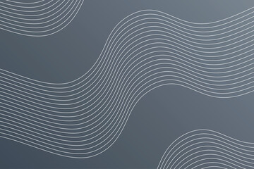 Abstract Wave Lines Modern With Grey Background